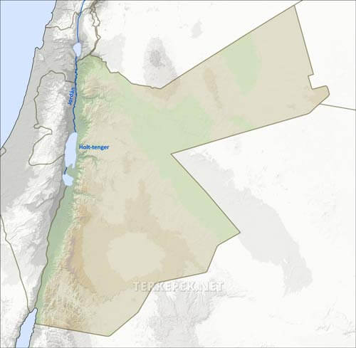 Jordánia vízrajza